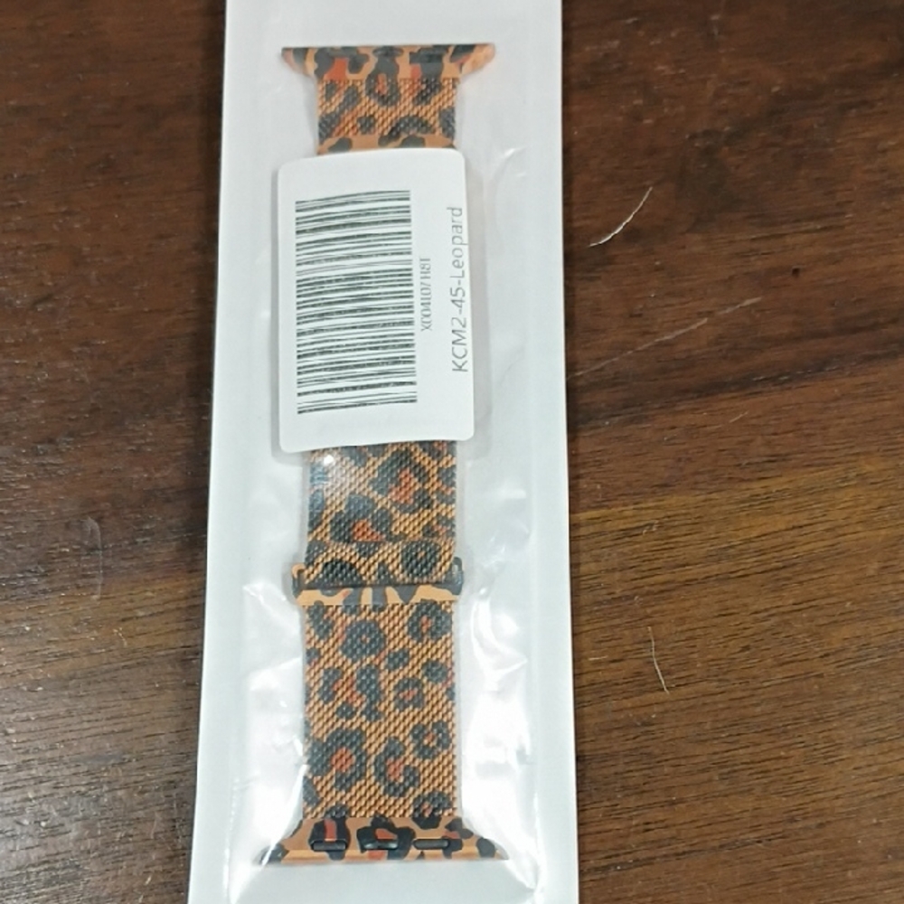 💜Source Unknown Leopard Print Watch Band